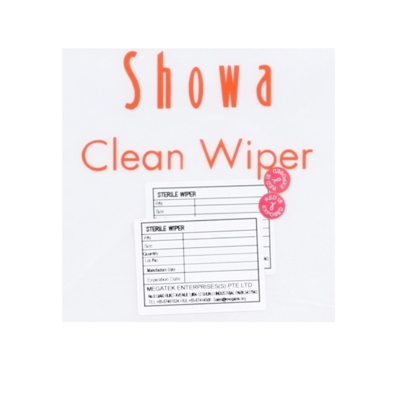 Cleanroom Products Wipes - Showa Sterile Wipes - Non-woven - Closeup