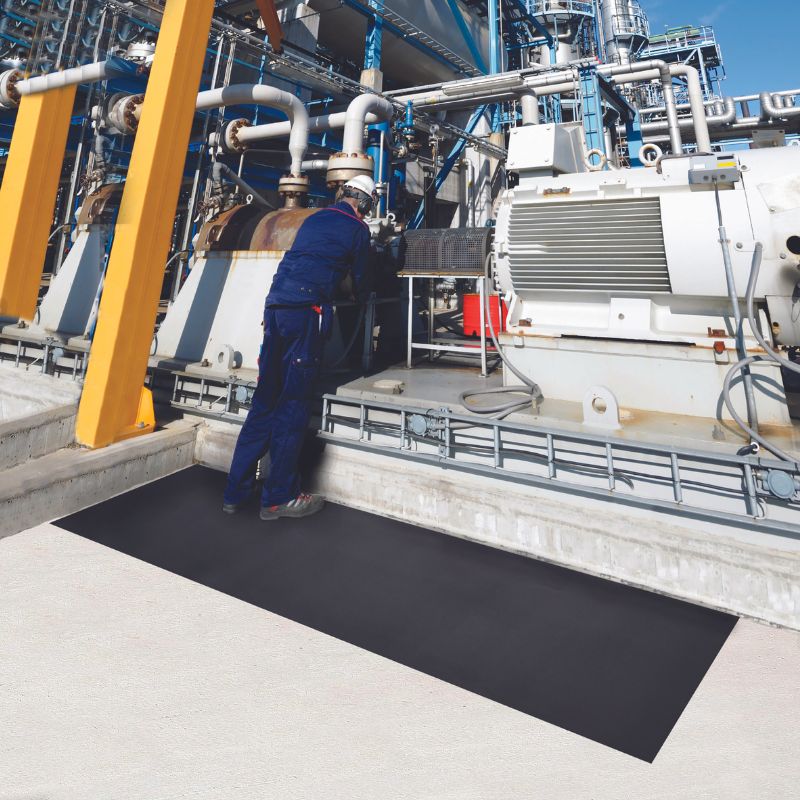 Industrial Dry Area Floor Mat - Electrical Insulation Floor Mat - High Voltage Insulation