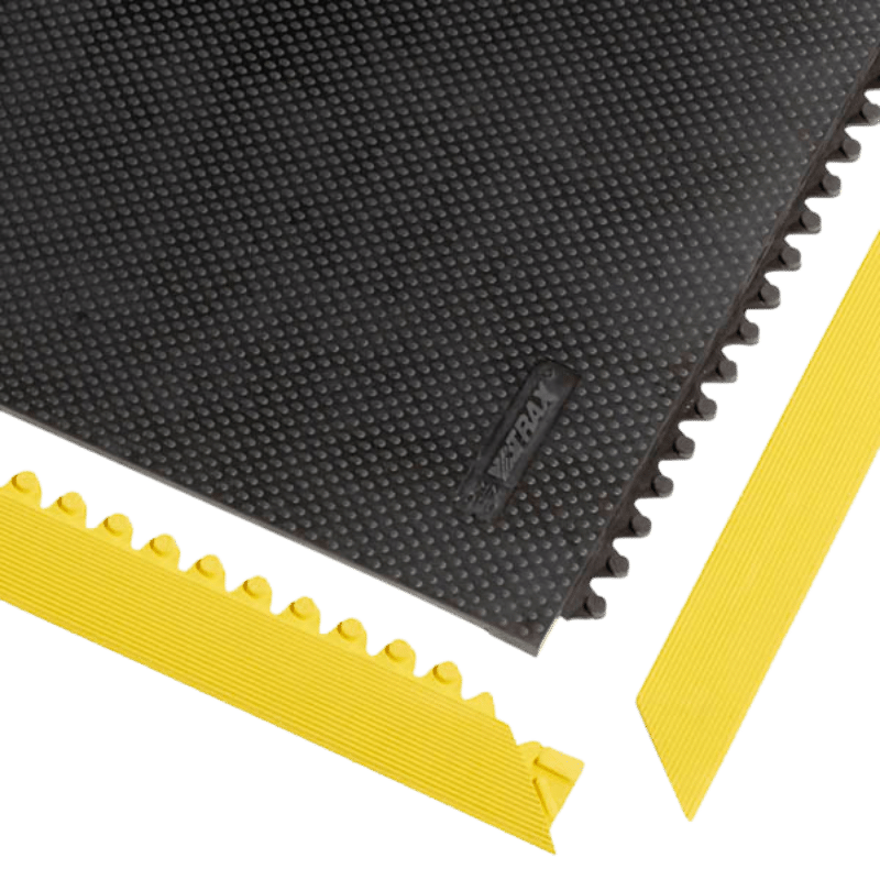 Industrial Dry Area Floor Mat - Heavy Duty High Load Mat - Bevelled Edge