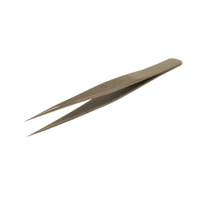 Precision Tweezers - ESD-Safe Stainless Steel - 0-SA - Sharp Tip