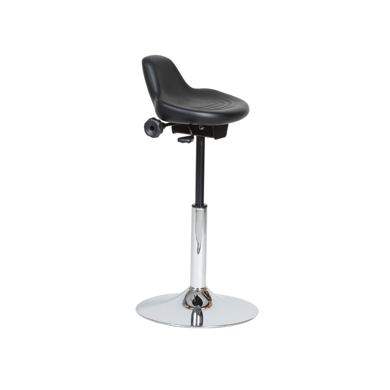 Technical S4 PU Sit Stand Stool - Trumpet Base